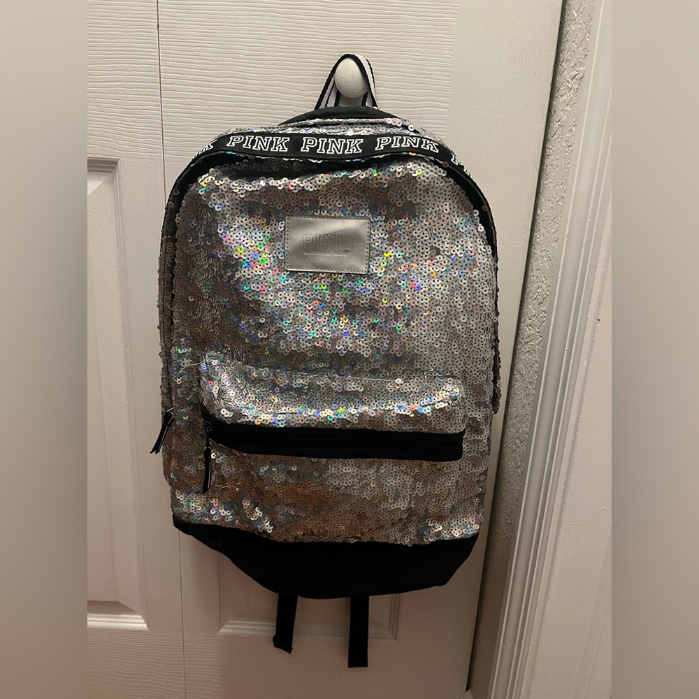 V.S. PINK campus backpack BLING FULL SIZE